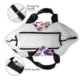 thumbnail image 4 of Balery record rock Skull star Bolsa Tote Estilo Estético con Cremalleras, Bolsa de Hombro, Bolsa de Compras Grande y Plegable, 4 of 8