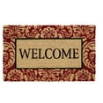 thumbnail image 1 of Design Imports CAMZ11781 18 x 30 in. Damask Welcome Doormat, 1 of 2