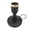 D, variant on Leodye 1PCS Small Metal Handheld Candle Holder Decorative Stand for Table Centerpiece Home Wedding Party Ornament -2.75x0.98x2.75in