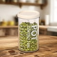 thumbnail image 4 of Solivara Airtight Plastic Storage Jars With Lids Reusable Dishwasher Freezer Safe For Takeout And Leftovers(D,3.94*3.94*7.87in), 4 of 5