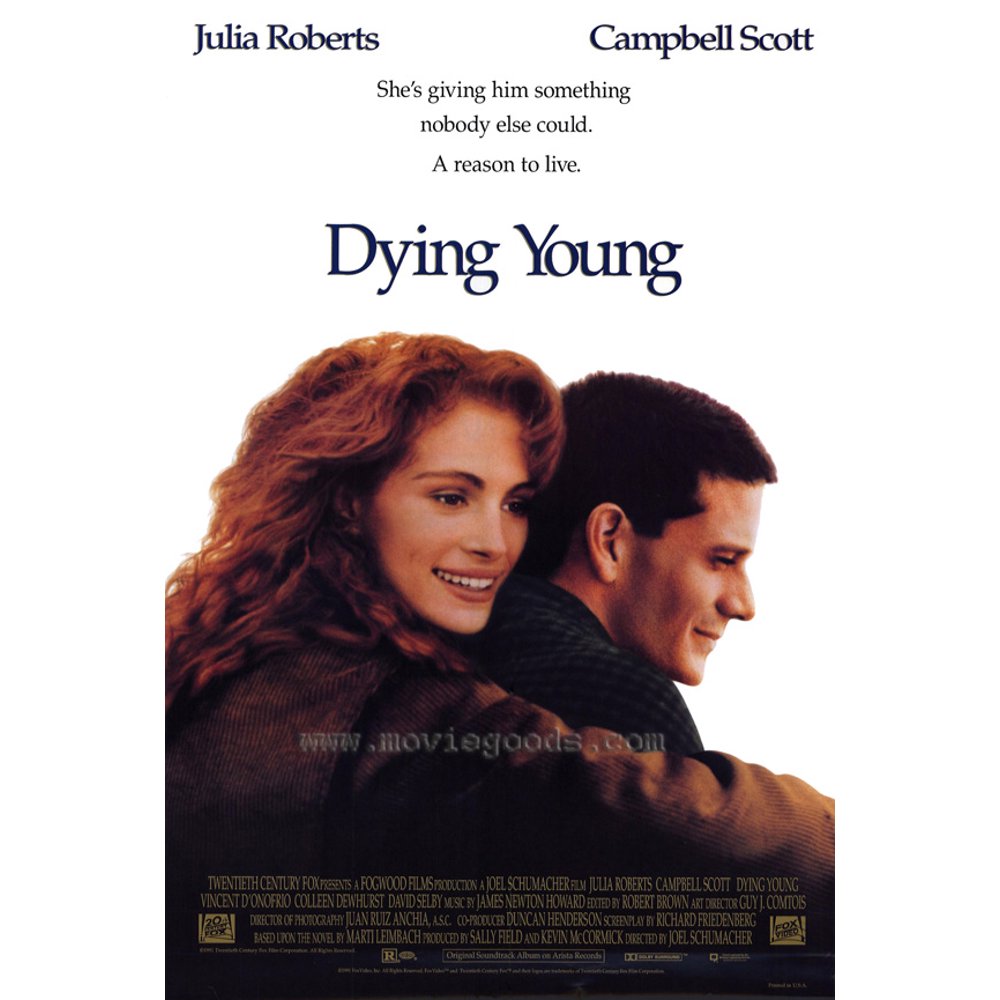 Dying Young movie POSTER (Style A) (27" x 40") (1991)