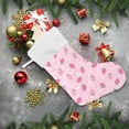 thumbnail image 6 of GZHJMY Strawberry Christmas Stocking, Personalized Large Candy Stocking Hanging Gift, Xmas Stockings Decoration for Family Holiday Party Ornaments Decor Fireplace, 6 of 7