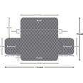 thumbnail image 5 of Housse de Canapé Imperméable avec Sangles Élastiques Réglables Lavable Antidérapante Protecteurs de Meubles (Grand/3 Places), 5 of 5