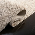 thumbnail image 5 of SAFAVIEH Tahoe Joey Solid Shag Area Rug, Beige, 6'7" x 8'7", 5 of 8