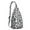 Grey-2, variant on Leopard Print Sling Backpack – Trendy & Chic Animal Pattern Hiking Bag – Lightweight, Durable & Fashion-Forward for Travel, Outdoor Adventures, and Daily Wear
