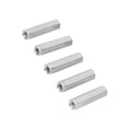 thumbnail image 1 of M8 * 50 Long Rod Nut Hexagonal Standoff Threaded Fasteners (5pcs), 1 of 5