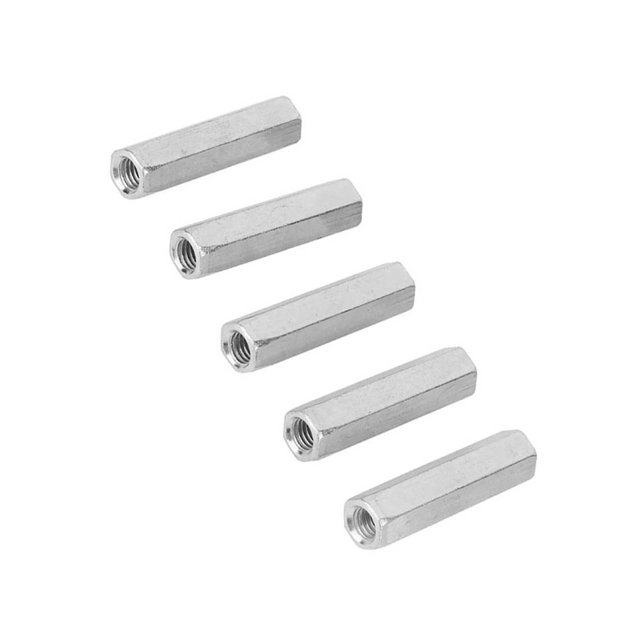 M8 * 50 Long Rod Nut Hexagonal Standoff Threaded Fasteners (5pcs)