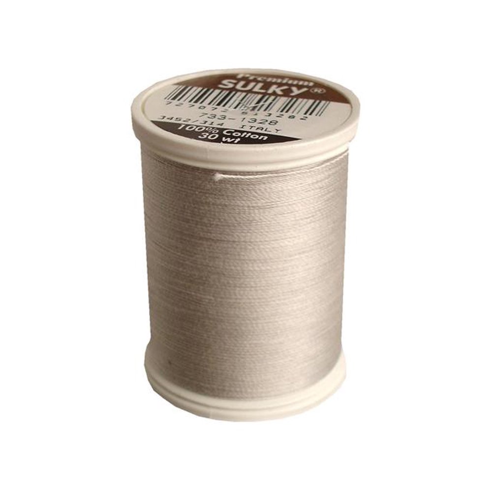 Sulky Cotton Thread 30wt 500yd Nickel Gray