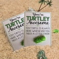 thumbnail image 3 of Uutvmp You're Turtley Awesome, Mini Funny Positive Turtle, Inspirational Gift, Mini Turtle Greeting Card, Positive Turtle Doll Gifts for Friends Coworkers Party Decoration, 3 of 7