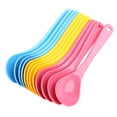 thumbnail image 2 of MANNYA 12Pcs Baby Feeding Spoon Safe Plastic Toddler Training Eating Spoon Set, 2 of 6