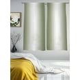 thumbnail image 3 of Green Gradient Sheer Curtains 63 Inches Long 2 Panels Countryside Farmhouse Light Filtering Semi Sheer Window Curtains Drapes for Bedroom Living Room 52"x63", 3 of 7