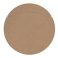 thumbnail image 4 of Kate and Laurel Travis Round Wood Wall Mirror, 25.6" Diameter, White, Modern Wall Décor Accent, 4 of 5