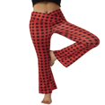 thumbnail image 1 of Women Bootleg Yoga Pants V Crossover High Waisted Flare Workout Leggings S-2XL, 1 of 5
