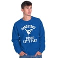 thumbnail image 4 of Handstand Posse Lets Play Gymnastics Men's Crewneck Sweatshirt Brisco Brands L, 4 of 6