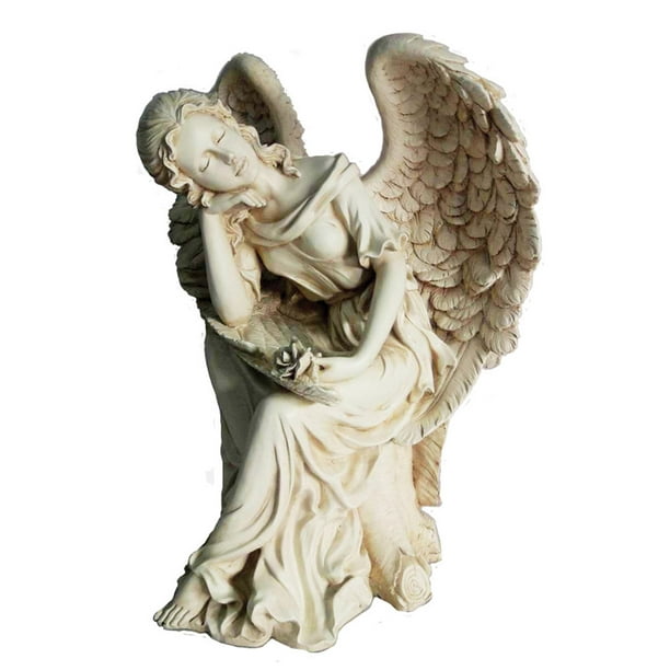 Statue ange dormant