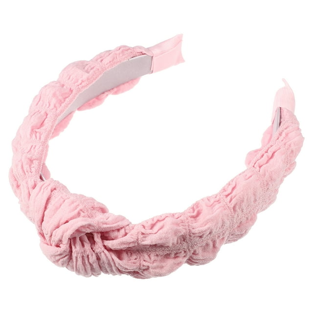 Diadema de maquillaje, diadema de tela de spa para lavado Hace, diademas lindas rosas para mujer y niña