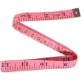 thumbnail image 3 of Measuring Tape, Tape Measure for Body 3 Pack Double Scale Measuring Tape Set for Sewing, Body, Tailor,Craft,Medical 60 Inch/ 150 cm (3-Pack White,Pink and Blue), 3 of 5