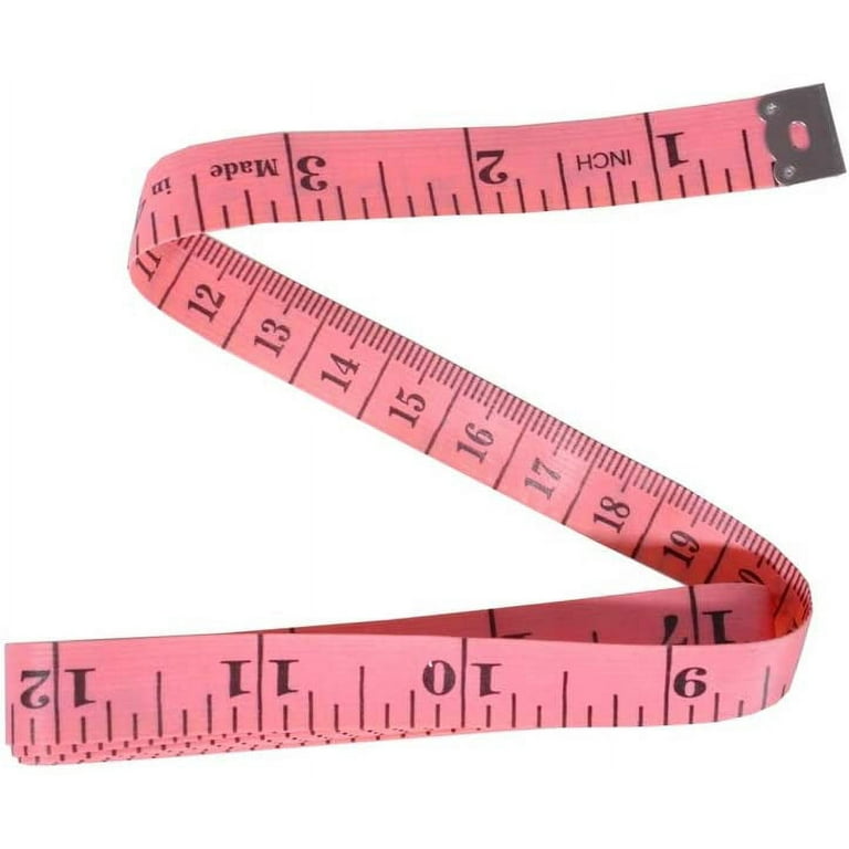 Measuring Tape, Tape Measure for Body 3 Pack Double Scale Measuring Tape  Set for Sewing, Body, Tailor,Craft,Medical 60 Inch/ 150 cm (3-Pack  White,Pink and Blue) 