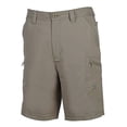 thumbnail image 4 of Hook & Tackle Men's Driftwood 4-Way Stretch Fishing Short Khaki 34, 4 of 4