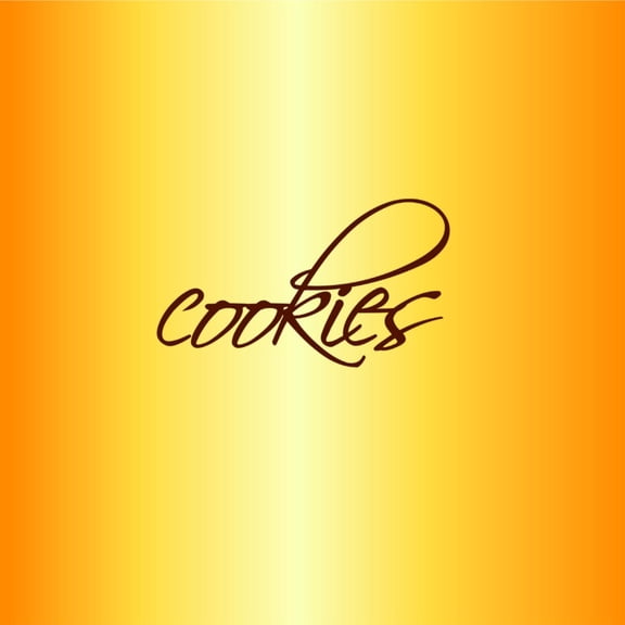 Wall Decal Cookies Sign – Kitchen Cook Chef Gourmet Bon Viveur Fancy Food Wine Holiday Gift Decorating Ideas Sticker - Size: 6 Inches X 9 Inches