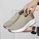 thumbnail image 4 of Mocasines Planos Malla Sin Cordones para Hombre Transpirables Ligeros Viajes Al Aire Libre, 4 of 9