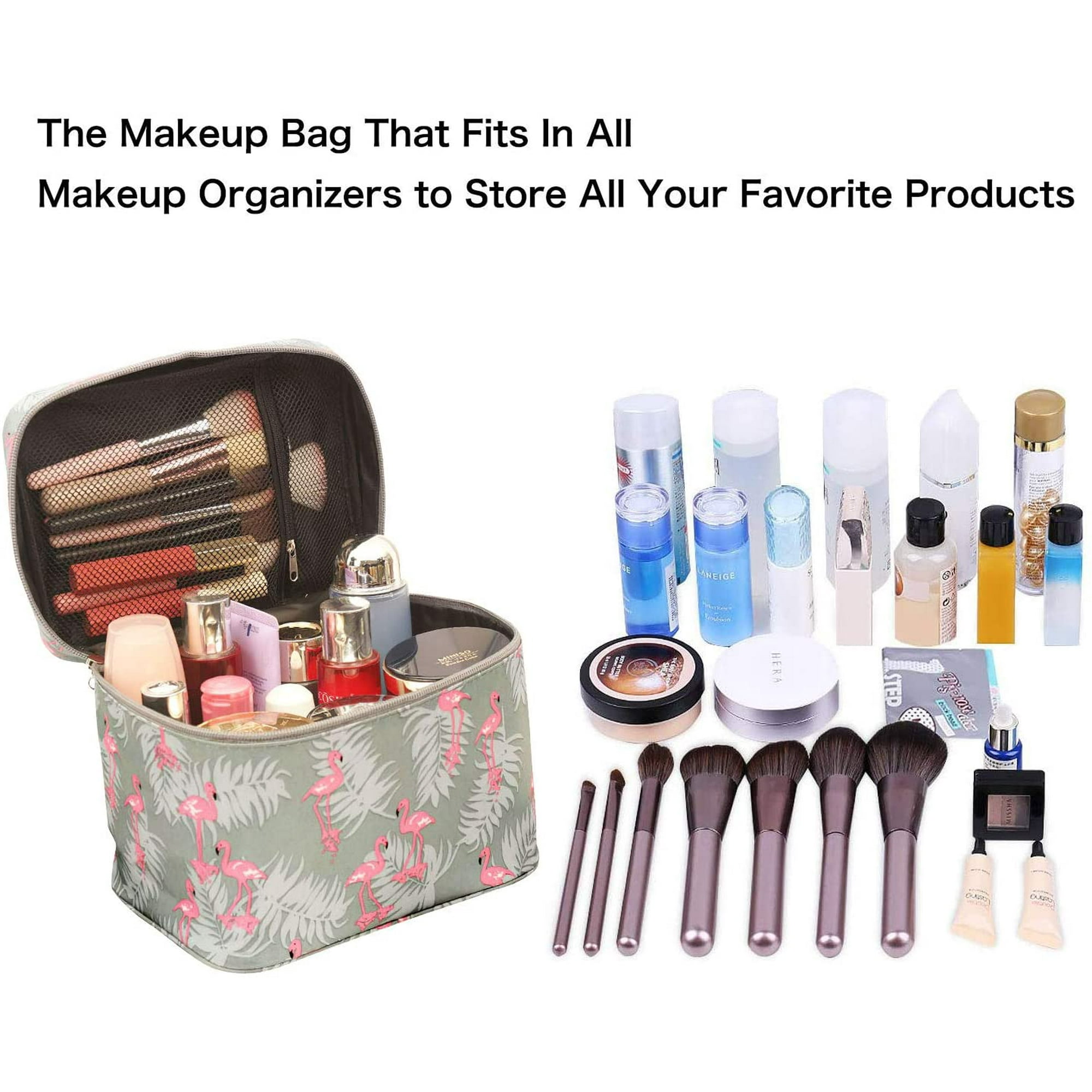 Toiletry Bag,Hanging Travel Toiletry Bag Flamingo Cosmetic Make up