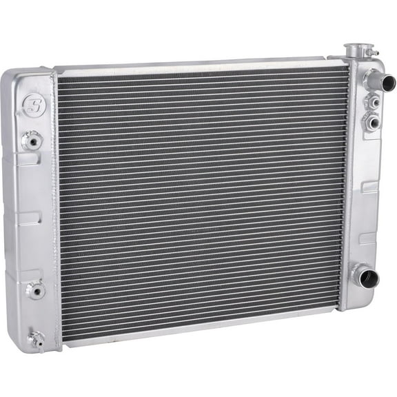 WindChill™ LS 3-Row Radiator w/ Trans Cooler, 33x19, Plain