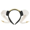 thumbnail image 1 of Diadema de cabra de cabra Diadenta de Halloween Evil Cosplay Diadema de disfraces Accesorio, 1 of 5