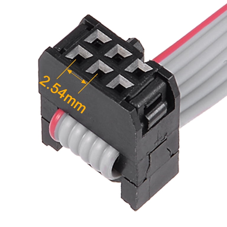 Gray IDC 16 Pin Flat Ribbon Cable - ECOCABLES Gray IDC 16 Pin Flat Ribbon Cable - ECOCABLES