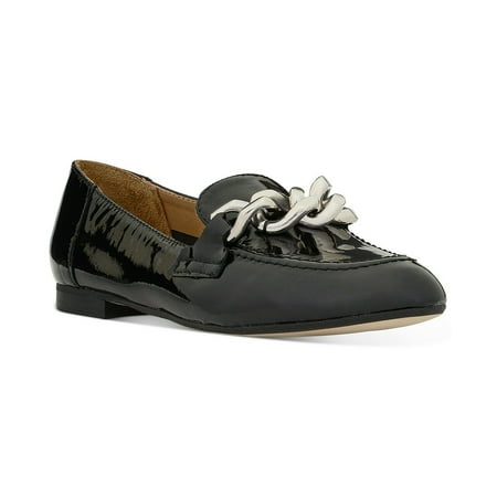 Women Donald Pliner Nolin Chain Loafer Flats Variety B4HP Msrp $158 (US 7,Black)