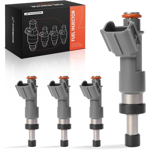 A-Premium Fuel Injectors Compatible with Toyota Tacoma 2005-2015, 4Runner 2010, L4 2.7L, Gas, Replace# 2320909045 4-PC Set