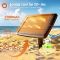 thumbnail image 2 of Cadena de luces solares adicionales de 78 pies, control remoto USB a prueba de agua, 2 of 8