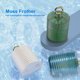 thumbnail image 3 of Cara Lavado Fabricante de espuma Viaje Uso de viaje de mano portátil lavado a mano para hacer espuma de espuma de espuma de espuma de alta eficiencia Accesorios de baño Transparente blanco Eigraketly HA012617-03B, 3 of 7
