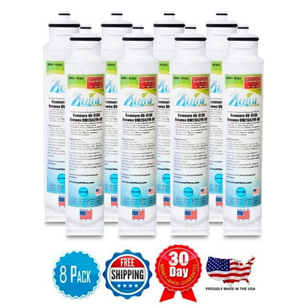 

Zuma Filters™ Brand Refrigerator Water and Ice Filter compatible with Daewoo® / Kenmore® 11173049610 (8 Pack) ZWFK1-RF300