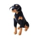 thumbnail image 5 of Estatua de perro de juguete de simulación, adorno de pie, modelo de perro, juguete de peluche decorativo 50cmx35cm, 5 of 9