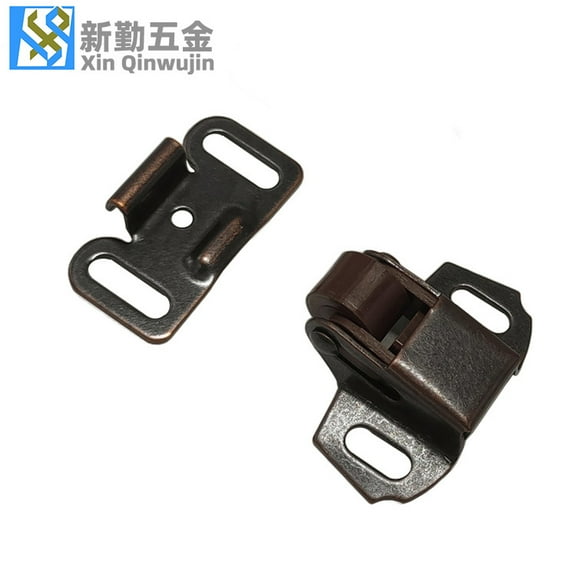 AURARMLET 10 Sets Adjustable Roller Door Latch Mailbox Hardware Metal Replacement Parts for Post Box - Secure & Easy to Install