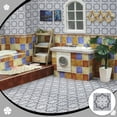 thumbnail image 5 of 160 Pcs Mini Wood Double-Sided Dollhouse Floor Tiles White Square 1/12 Scale Dollhouse Floor Tiles Miniature Wood Furniture Mini House Accessories, 5 of 5