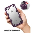 thumbnail image 3 of Ringke Fusion-X Case Compatible with iPhone 7, Transparent Hard Back Shockproof Advanced Bumper Cover - Lilac Purple, 3 of 9