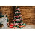 thumbnail image 5 of 2M Christmas Metallic Streamers Green Frost Tip Tinsel Garland Celebrate Holiday Ceiling Hanging Decoration Xmas Party Supplies, 5 of 5
