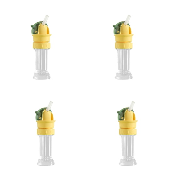 Tapa con pajita para convertir botellas de agua: tapa con boquilla a prueba de fugas y derrames para botellas estándar, accesorio de hidratación portátil para viajes, entrenamientos y uso diario.