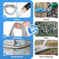 thumbnail image 4 of Boquilla Garden Hose Itsonestep de acero inoxidable de 15 m con 10 funciones, 4 of 8