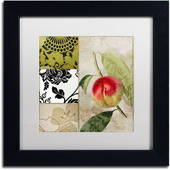 Trademark Fine Art "SoHo I" Canvas Art by Color Bakery White Matte, Black Frame