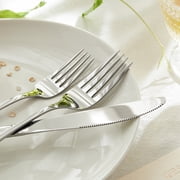 20 Pcs Silverware Set, Modern Flatware Set Service for 4, Mirror Polished, Dishwasher Safe