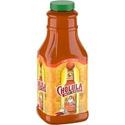 Cholula Chili Garlic Hot Sauce, 64 fl oz - One 64 Fluid Ounce Bulk Container of Chili Garlic Hot Sauce with Mexican Peppers, Garlic and Signature Spices, Perfect for Eggs, Wings, Fries and Popcorn
