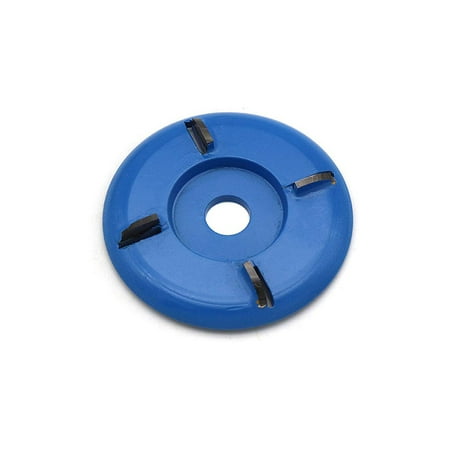 

90mm Power Wood Carving Disc Angle Grinder Tool Milling Cutter Four-tooth Arc Woodworking Turbo Plane Disc Grinder