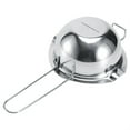 thumbnail image 6 of Octpeak Stainless Steel Double Boiler Pots Universal Insert Melting Pot-Double Boiler Insert, Double Spouts, Heat  Handle-Chocolate Butter Cheese Caramel Melting Pots,Baking Tools, 6 of 7
