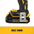 thumbnail image 4 of DEWALT ATOMIC 20V MAX* Combo Kit with Hammer Drill & Impact Driver 2-Tool (DCK279C2), 4 of 10