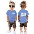 thumbnail image 2 of Toddler Big Brother Shirt,Big Bro Club Toddler Boys Cool Brother T-Shirt Summer Tees Sibling Reveal Gift Short Sleeve Baby Boy Top Shirts Light Blue 1-2Y, 2 of 6