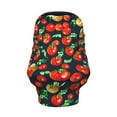 thumbnail image 2 of Haiem Tomatoes Baby Nursing Cover & Nursing Poncho - Multi Use Cover for Baby Car Seat Canopy, Stroller Cover, 360°Full Privacy Breastfeeding Coverage, 2 of 9