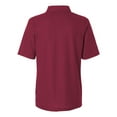 thumbnail image 5 of Harriton M105W Women's Maverick CVC Pique Polo-Wine-L, 5 of 6